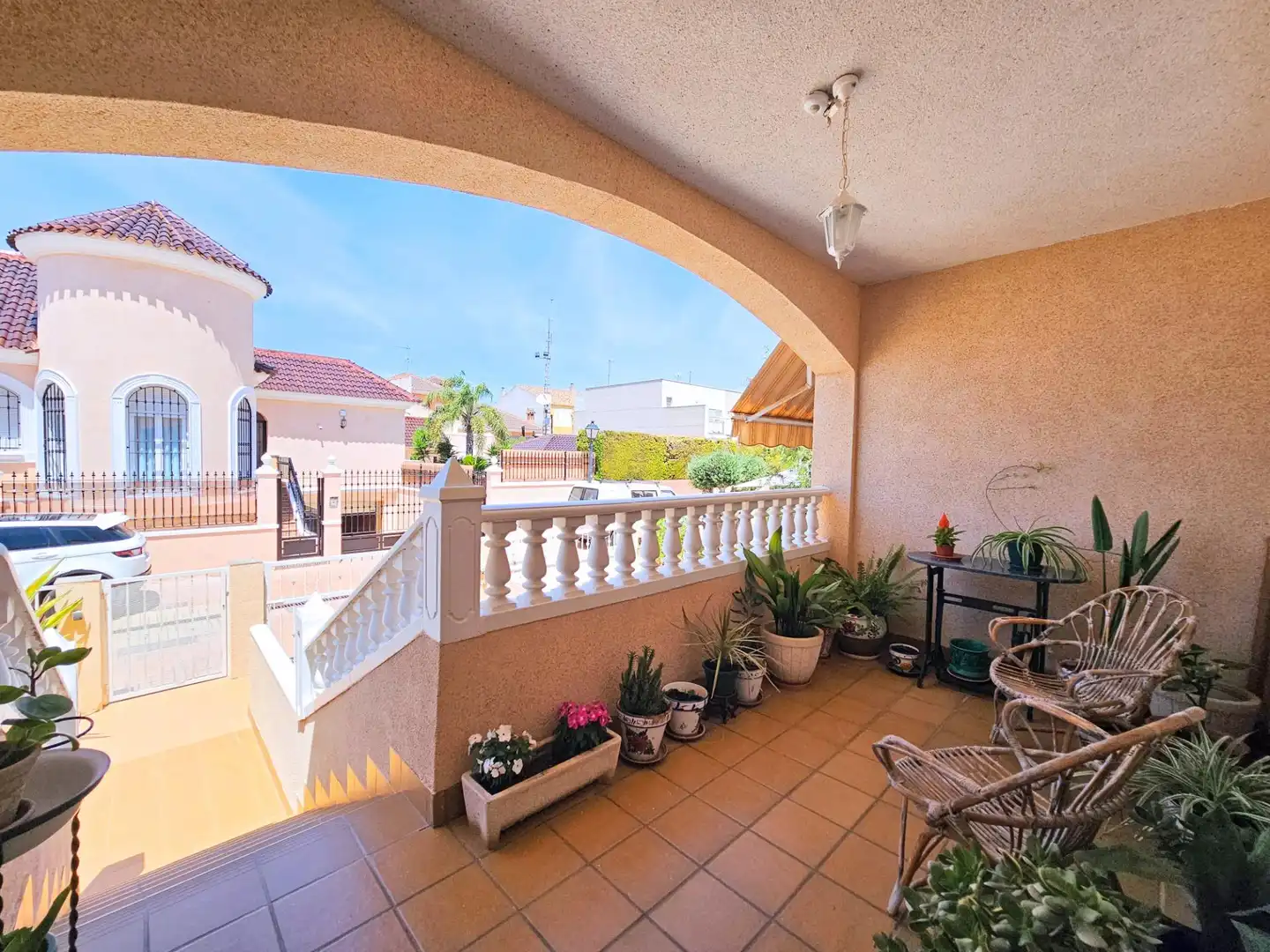 Terraza de Casa o chalet en venta en Cartagena con Aire acondicionado, Jardín privado y Terraza