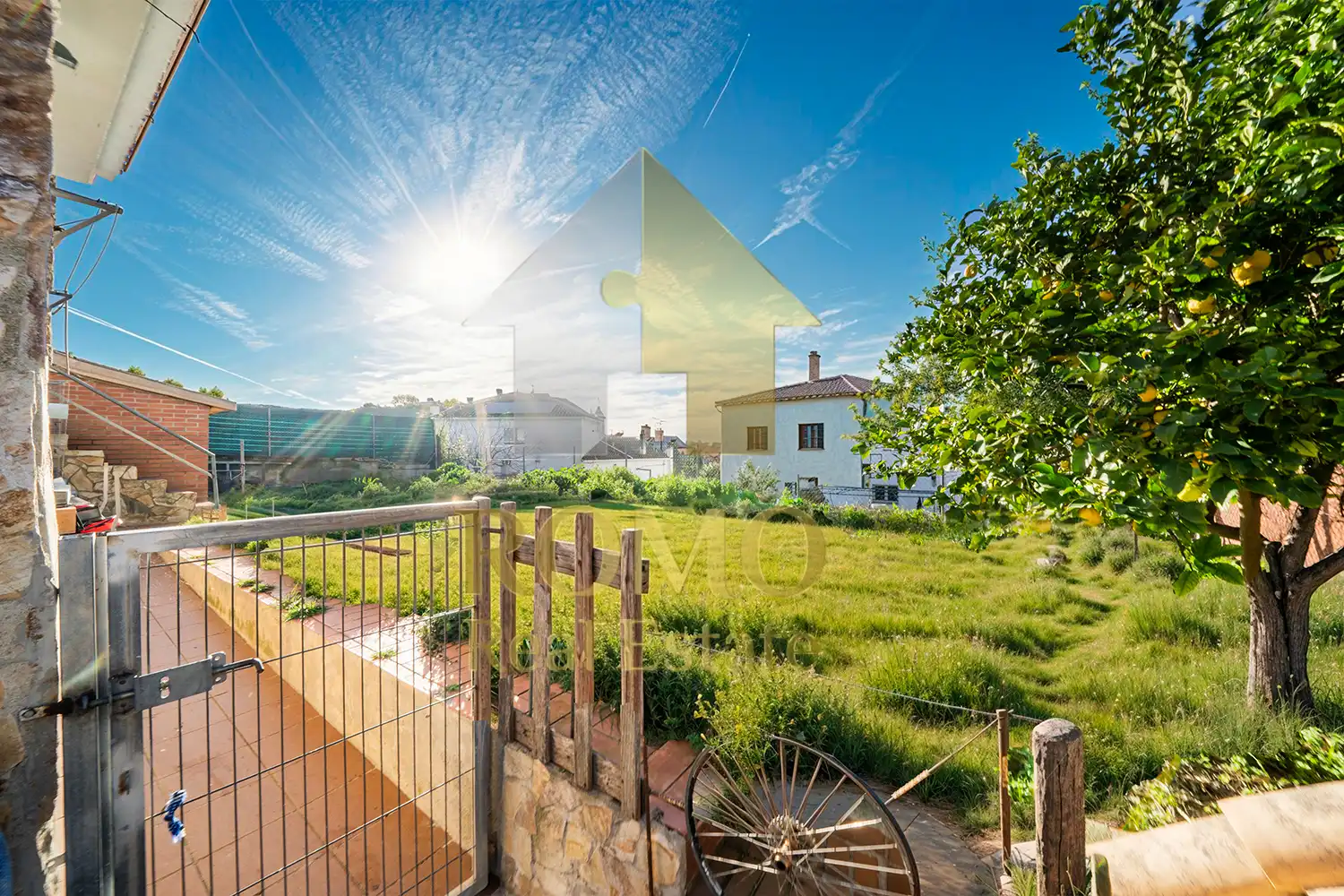Jardín de Casa o chalet en venta en L'Ametlla del Vallès con Aire acondicionado, Calefacción y Jardín privado