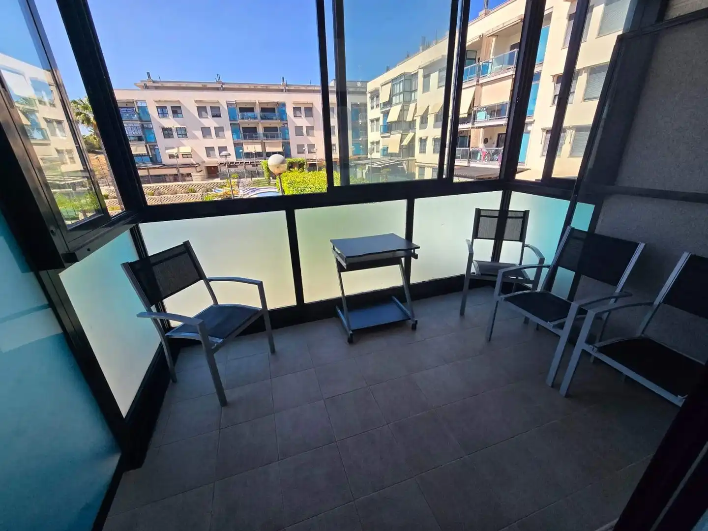 Terraza de Piso en venta en Santa Pola con Aire acondicionado, Jardín privado y Terraza