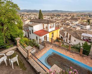 Exterior view of House or chalet for sale in  Granada Capital  with Air Conditioner, Private garden and Terrace