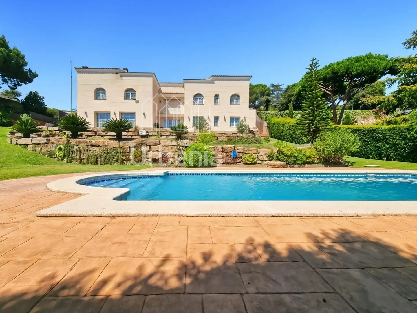 Garden of Houses for sale in Sant Andreu de Llavaneres  with Air Conditioner, Heating and Swimming Pool