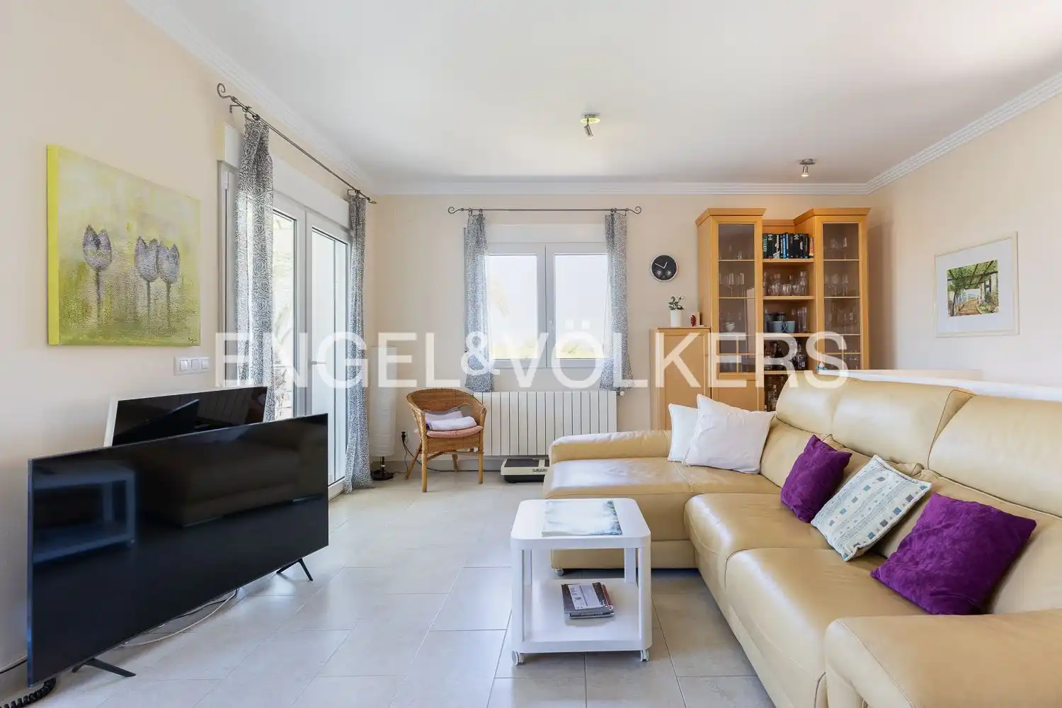 Sala de estar de Casa o chalet en venta en Dénia con Calefacción y Jardín privado