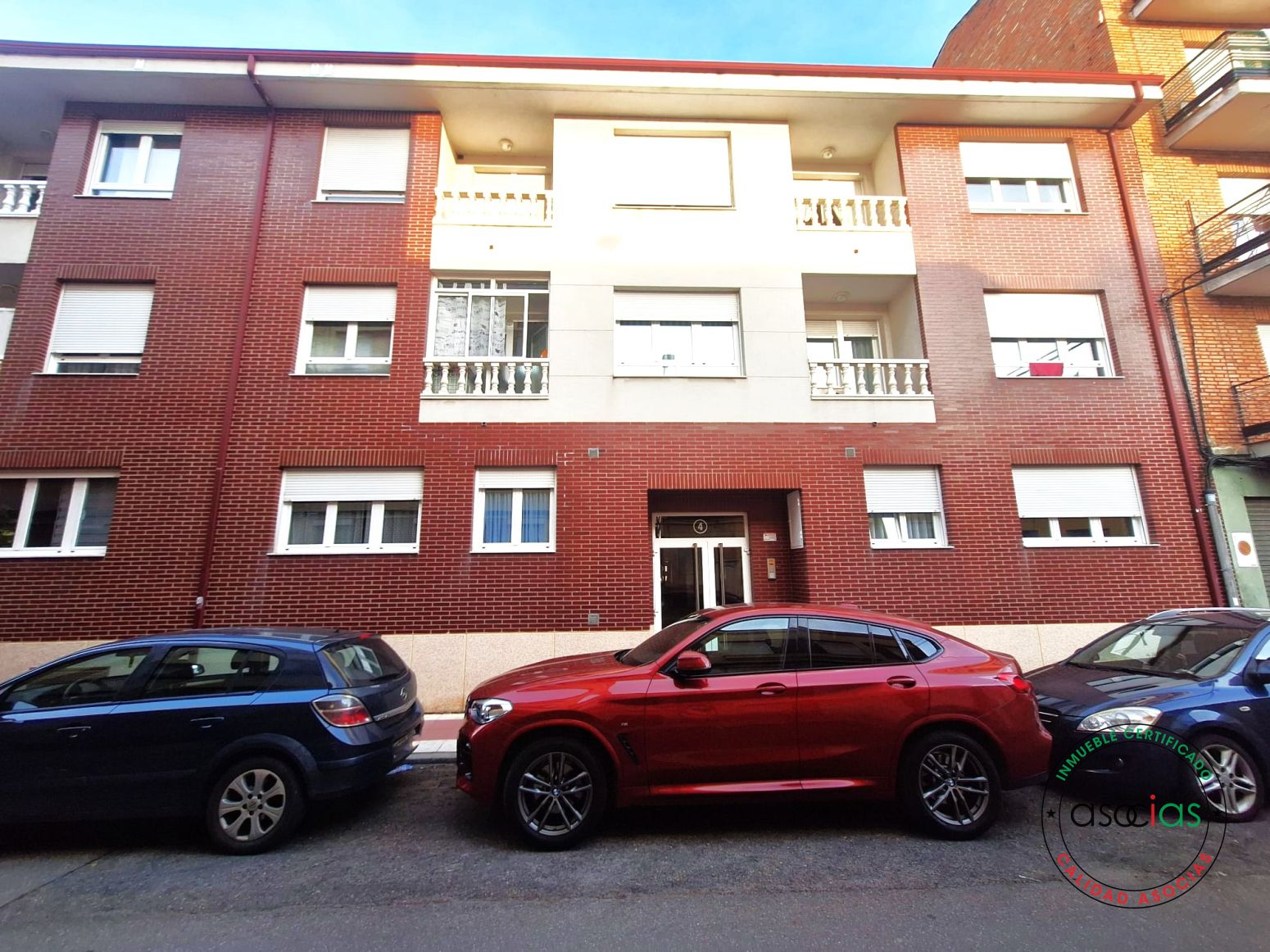 Exterior view of Flat for sale in San Andrés del Rabanedo  with Heating, Parquet flooring and Terrace