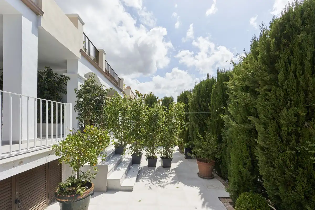 Terrace of Detached homes for sale in Marbella  with Air Conditioner, Private garden and Terrace