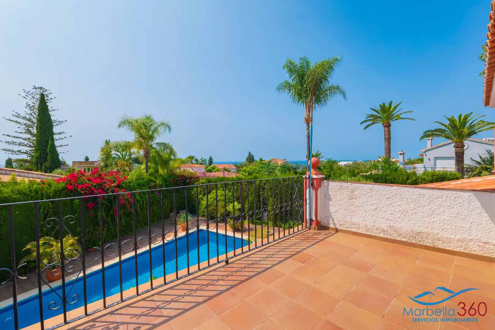 Jardín de Casa o chalet en venta en Marbella con Aire acondicionado, Jardín privado y Terraza