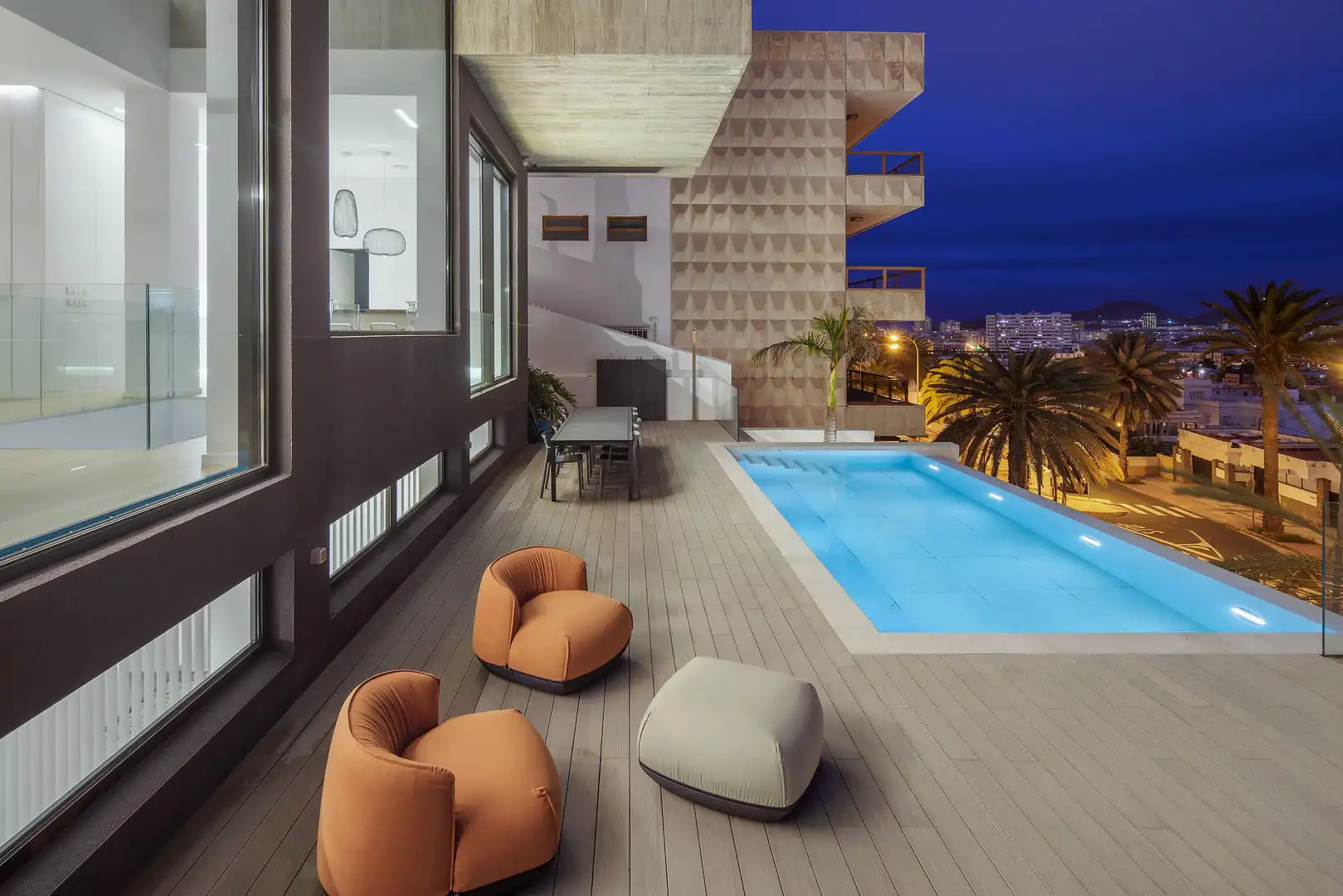 Terrassa de Casa o xalet en venda en Las Palmas de Gran Canaria amb Aire condicionat, Calefacció i Jardí privat