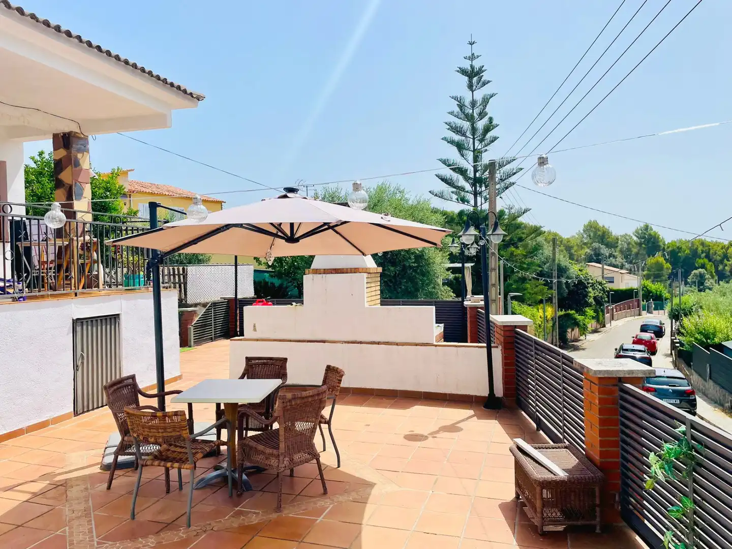 Terrassa de Casa o xalet en venda en Bigues i Riells del Fai amb Calefacció, Terrassa i Piscina