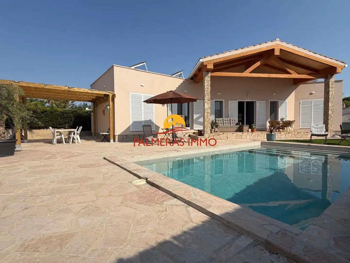 Außenansicht von Haus oder Chalet zum Verkauf in L'Ametlla de Mar  mit Schwimmbad