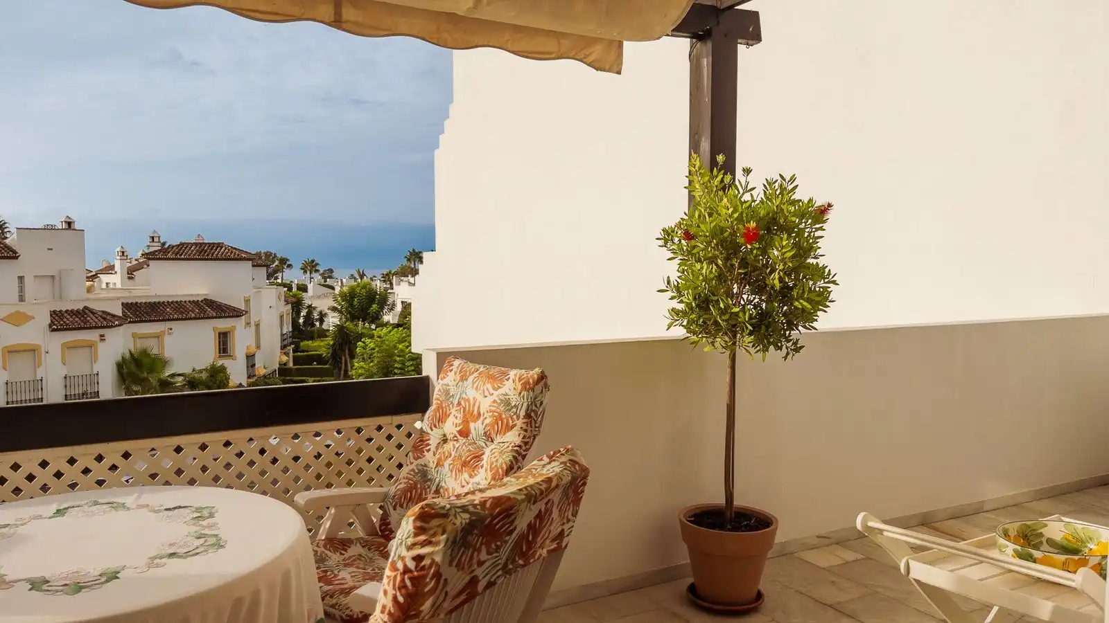 Terraza de Ático en venta en Estepona con Aire acondicionado, Terraza y Amueblado