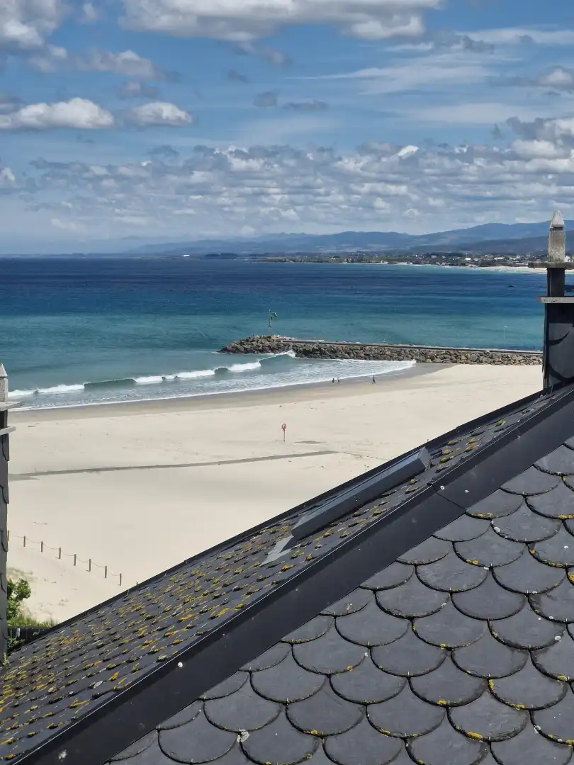 Vista exterior de Ático en venta en Foz con Terraza, Amueblado y Lavadora