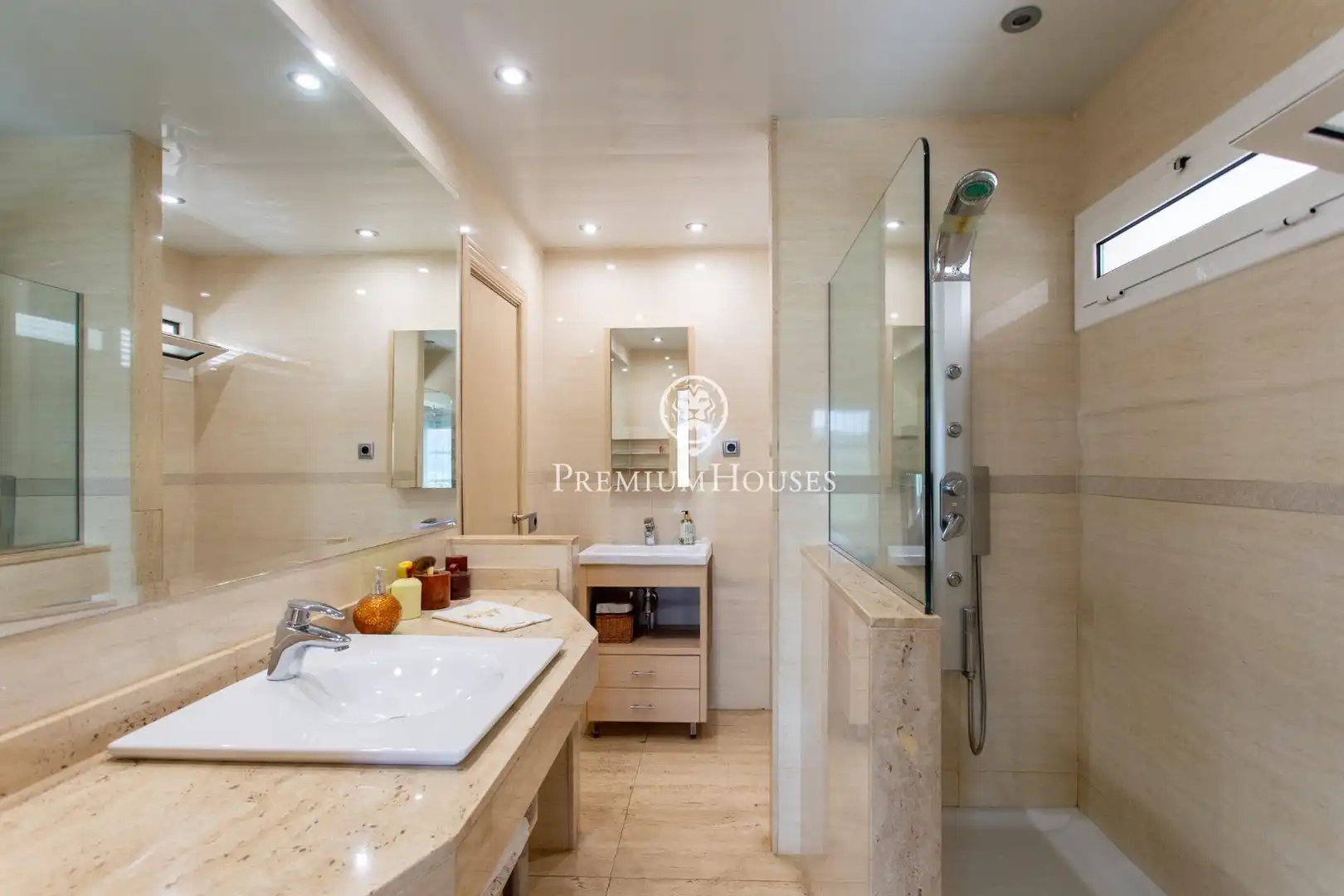 Baño de Casa o chalet en venta en Vallromanes con Calefacción, Jardín privado y Terraza