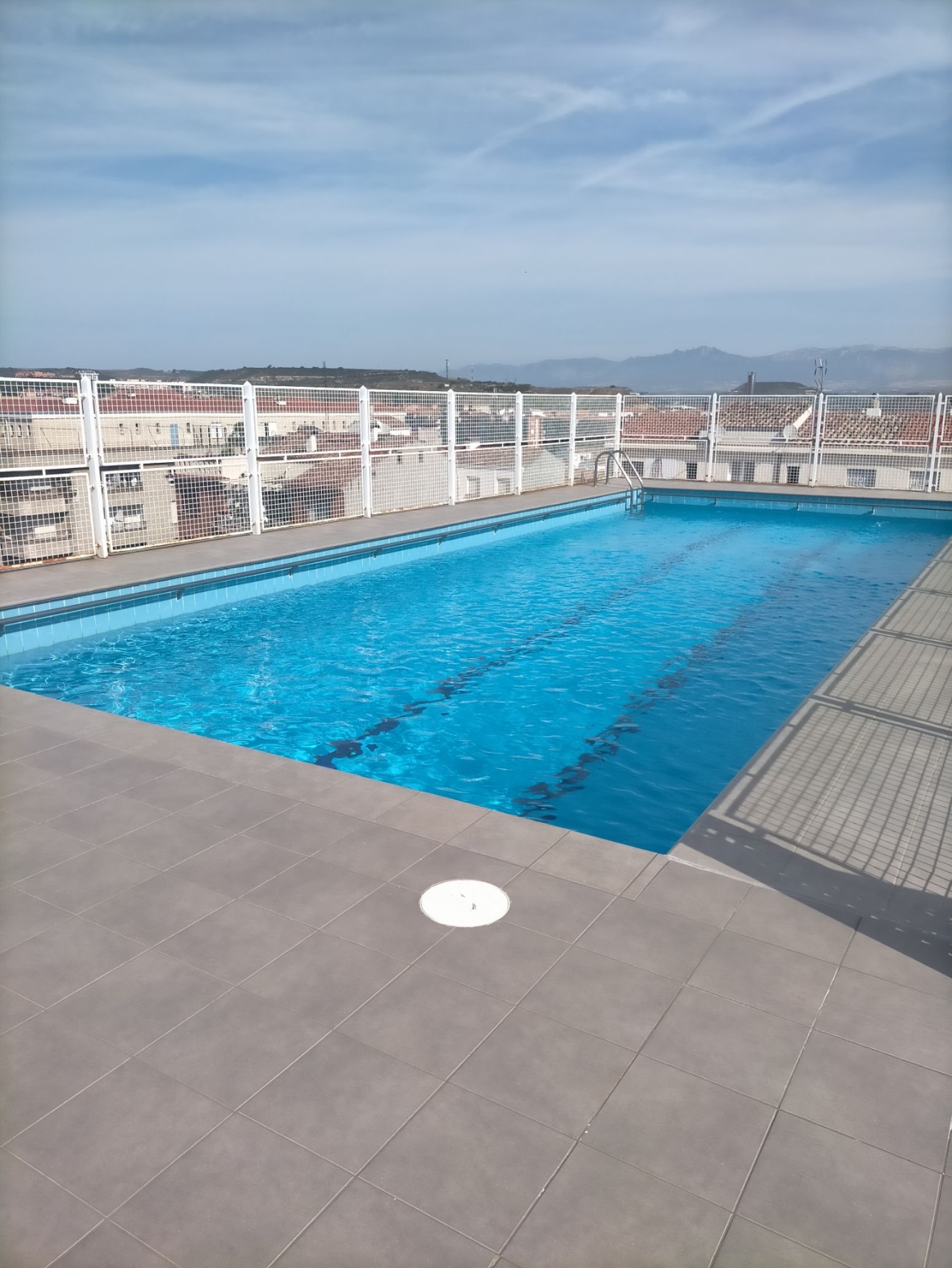 Swimming pool of Flat for sale in  Logroño  with Heating, Terrace and Swimming Pool
