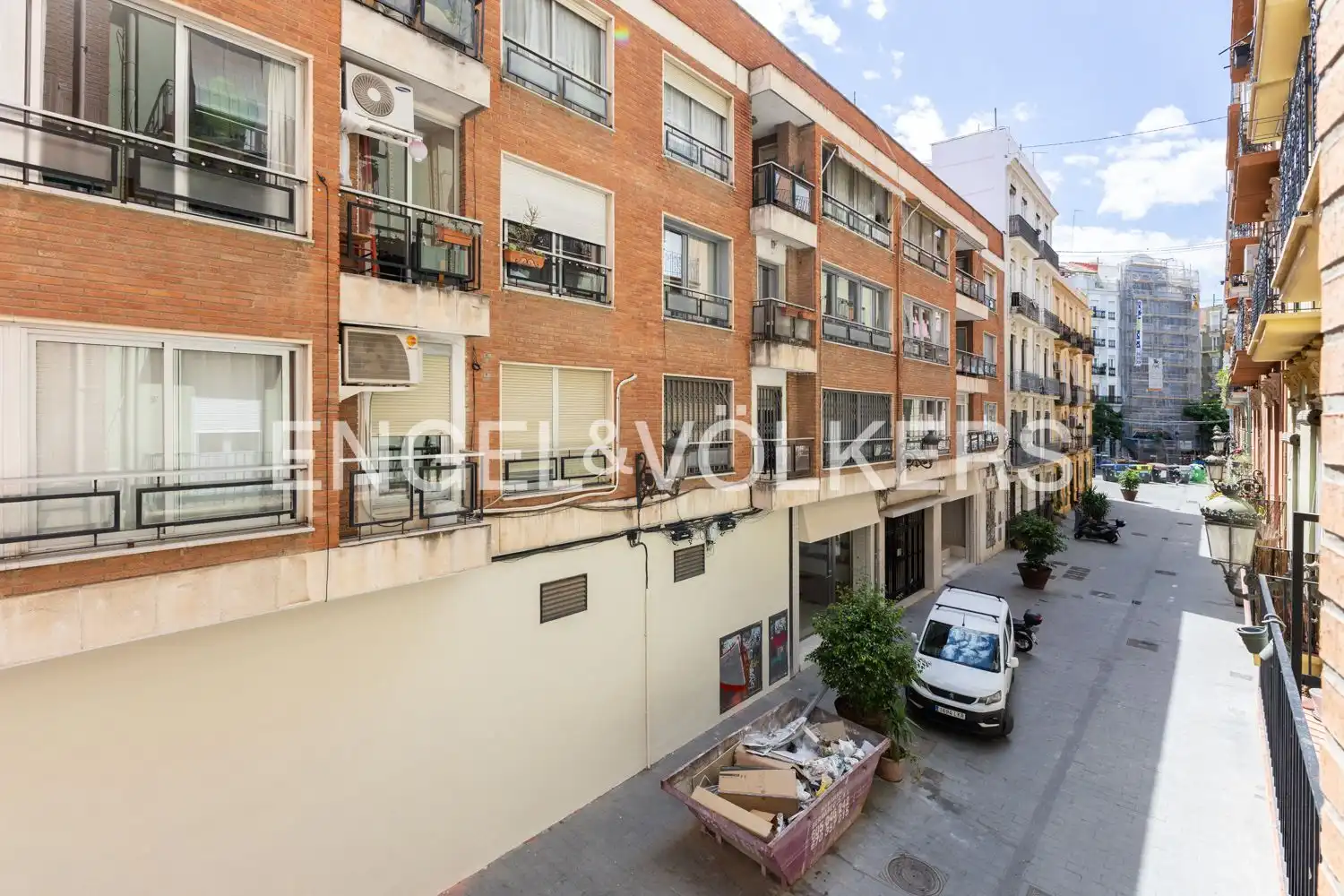 Vista exterior de Piso en venta en Valencia con Aire acondicionado, Calefacción y Parquet