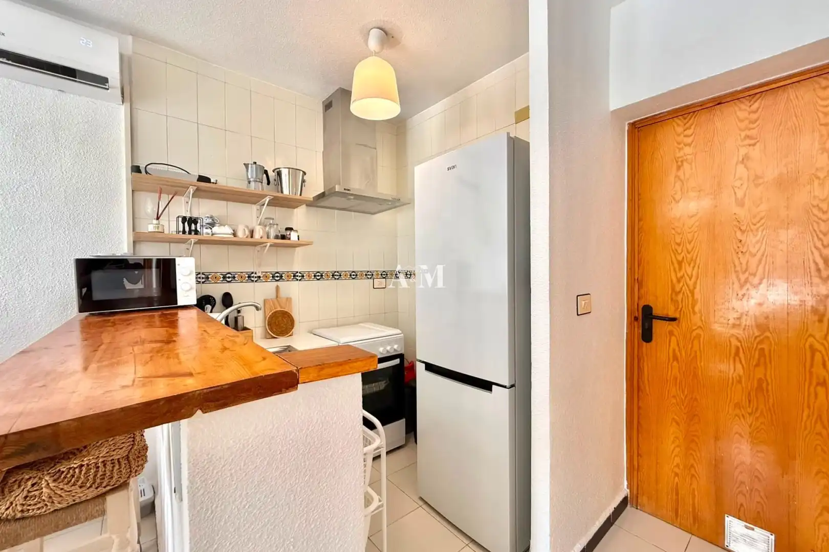Kitchen of Flat for rent in Pilar de la Horadada  with Air Conditioner, Heating and Terrace