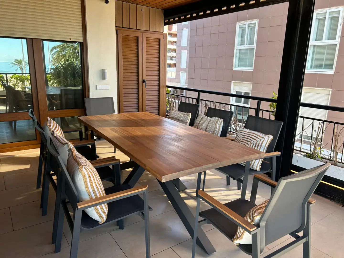 Terraza de Apartamento en venta en Gandia con Aire acondicionado, Terraza y Amueblado