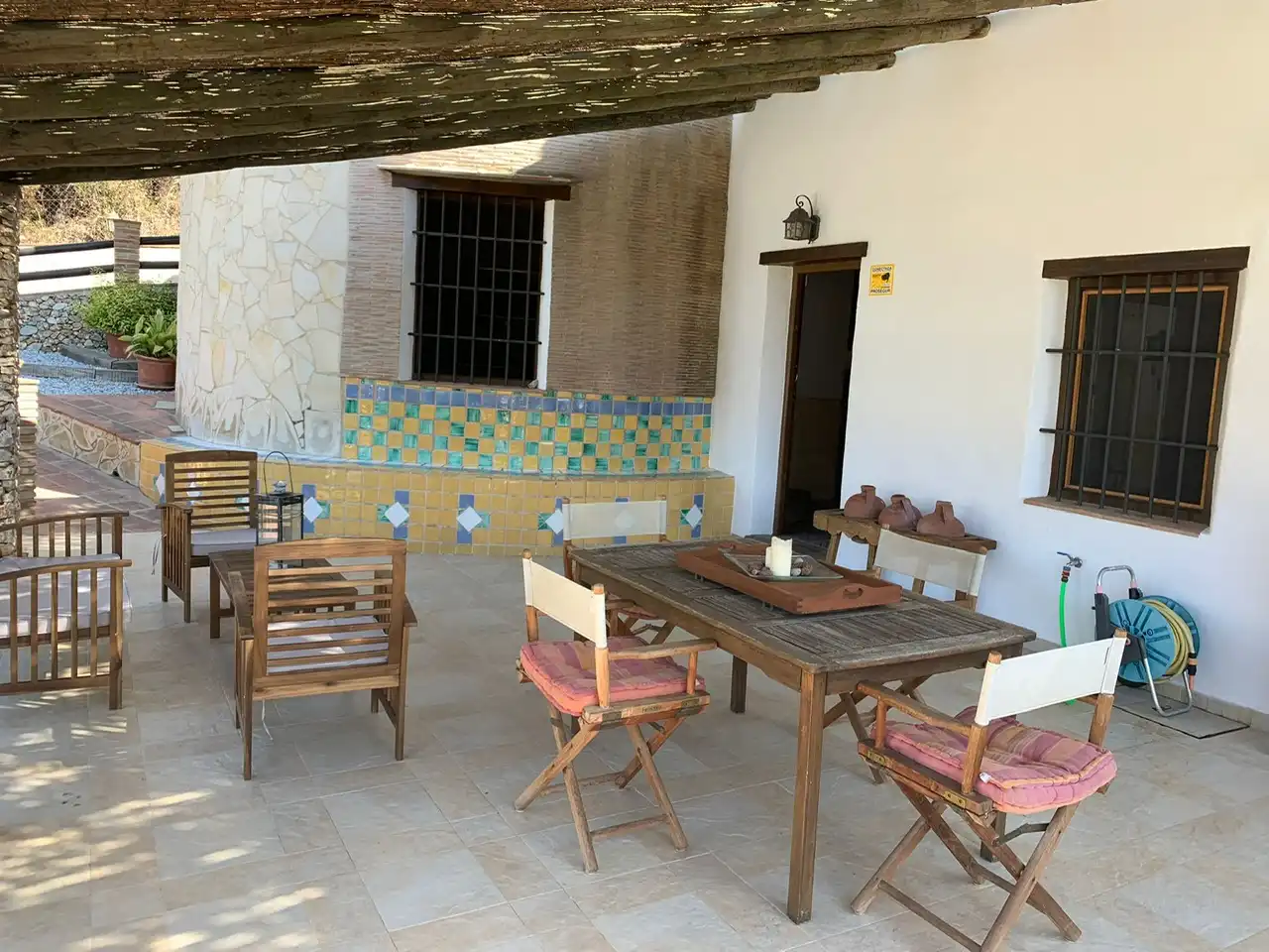 Terraza de Casa o chalet en venta en Torrox con Jardín privado, Terraza y Piscina