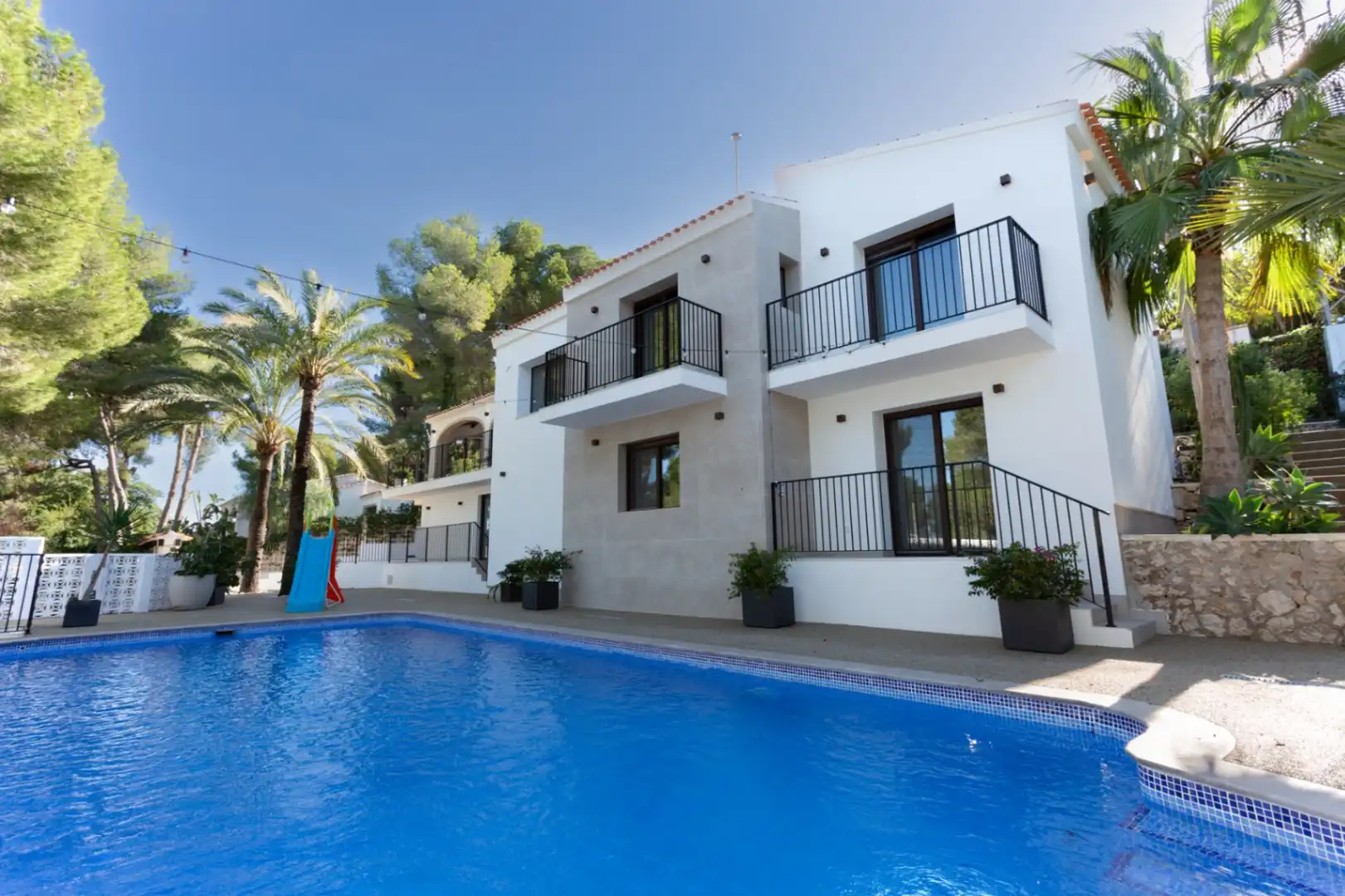 Swimming pool of Houses for sale in Jávea / Xàbia  with Air Conditioner, Heating and Private garden