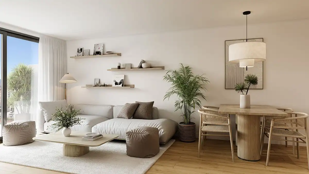 Sala de estar de Piso en venta en Málaga con Aire acondicionado, Calefacción y Terraza