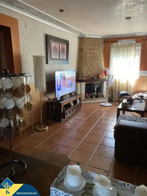 Living room of Houses for sale in Redován  with Air Conditioner, Private garden and Terrace