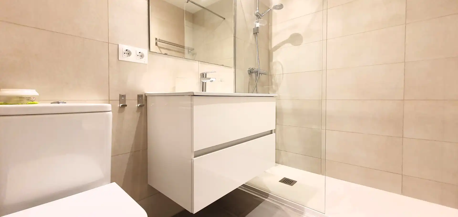 Bathroom of Apartments for rent in Dénia  with Air Conditioner, Heating and Terrace
