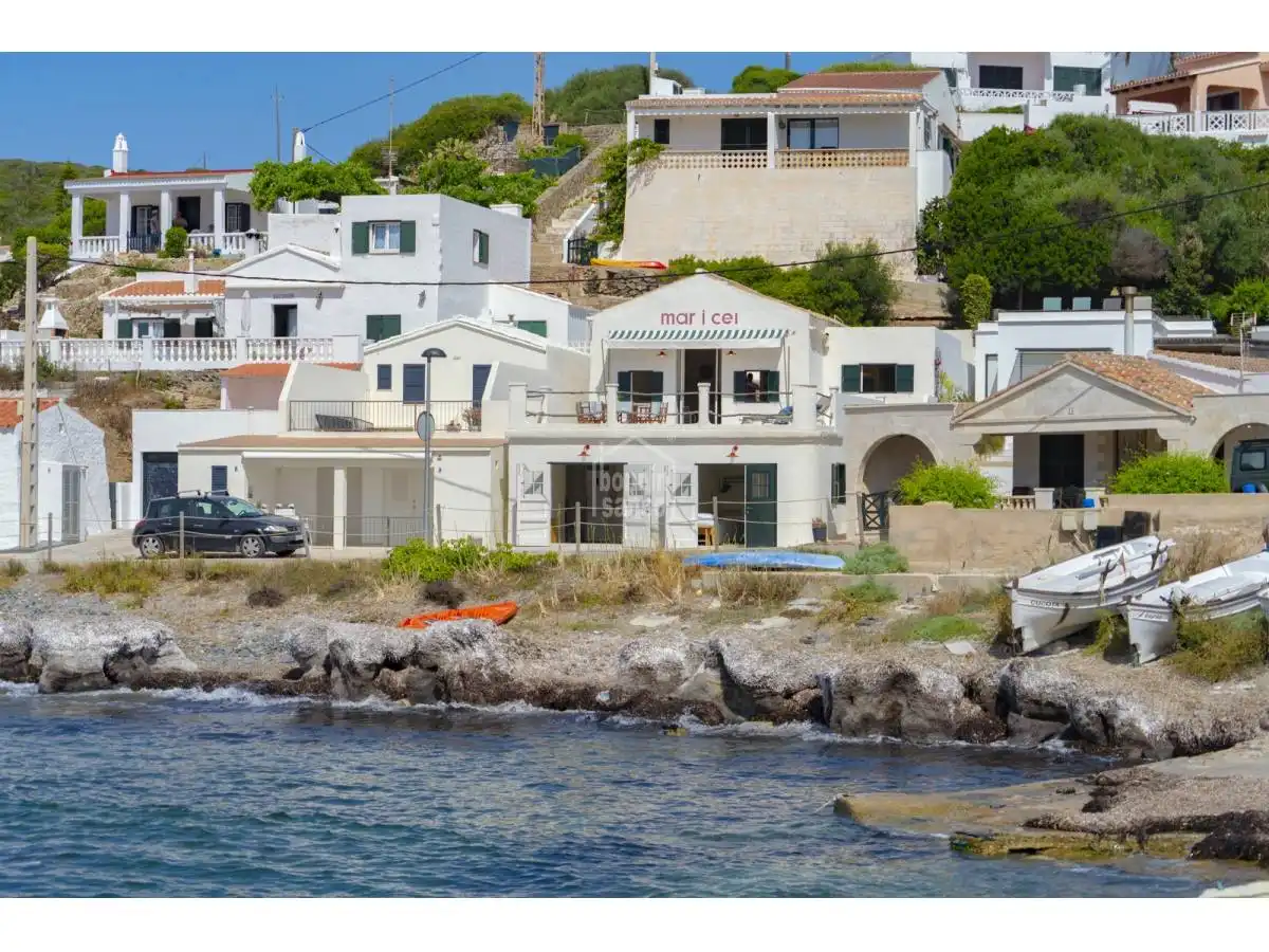 Vista exterior de Apartamento en venta en Maó - Mahón con Terraza y Amueblado