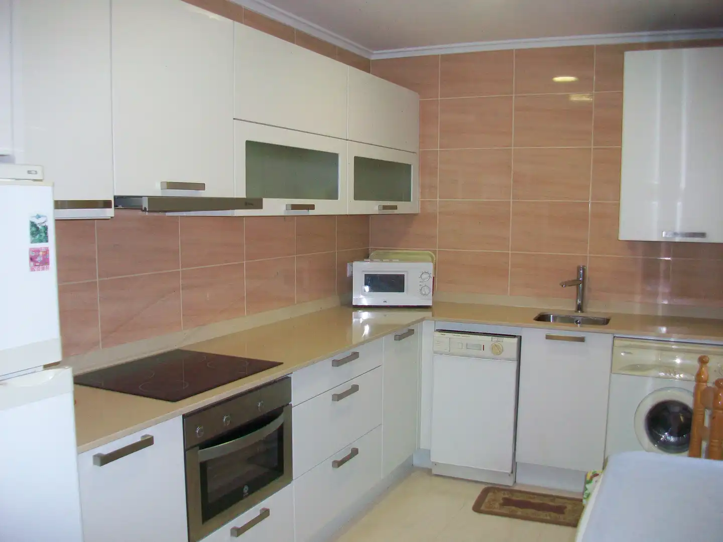 Cocina de Piso de alquiler en Santander con Calefacción y Amueblado