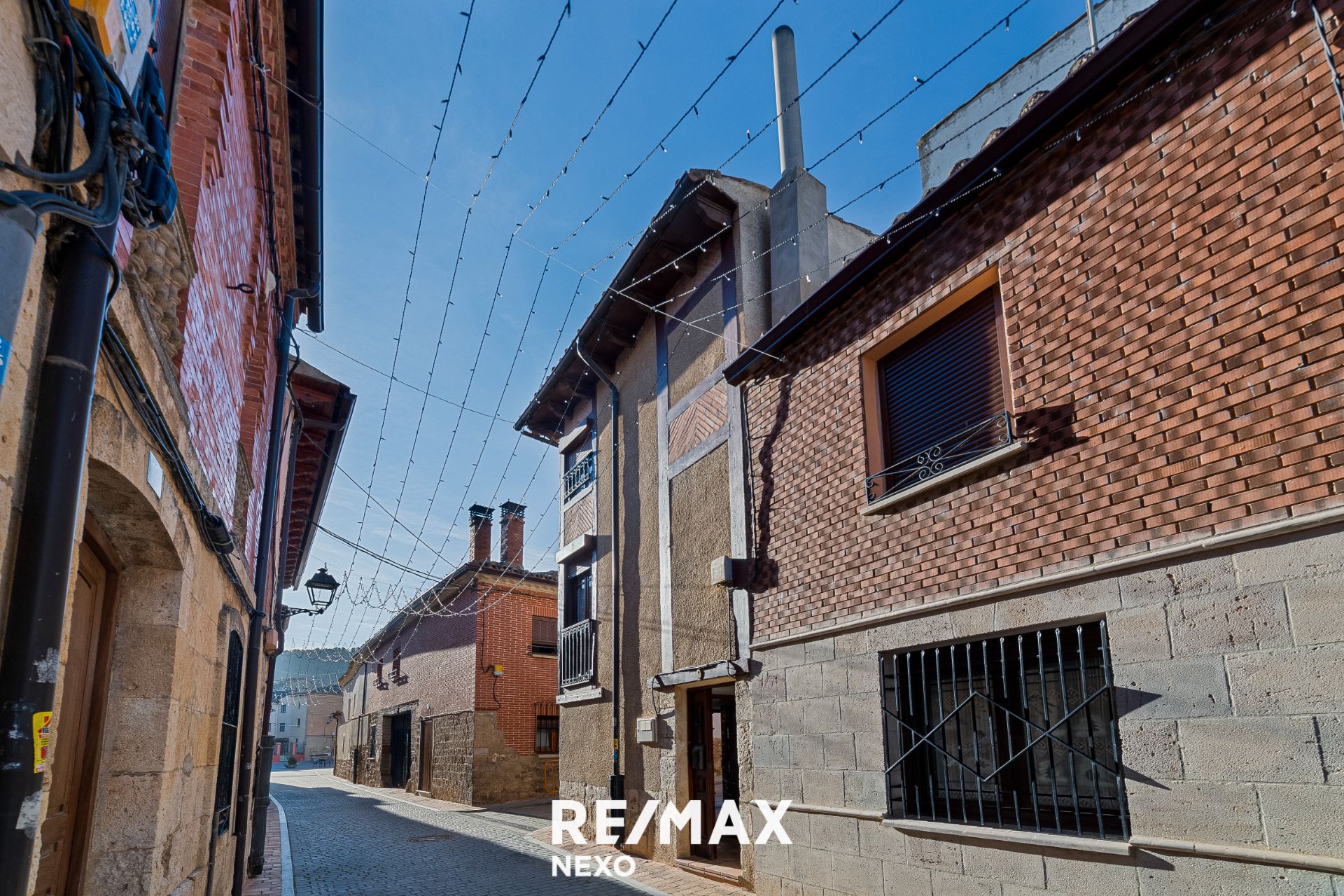 Exterior view of Single-family semi-detached for sale in Astudillo  with Heating, Storage room and Furnished