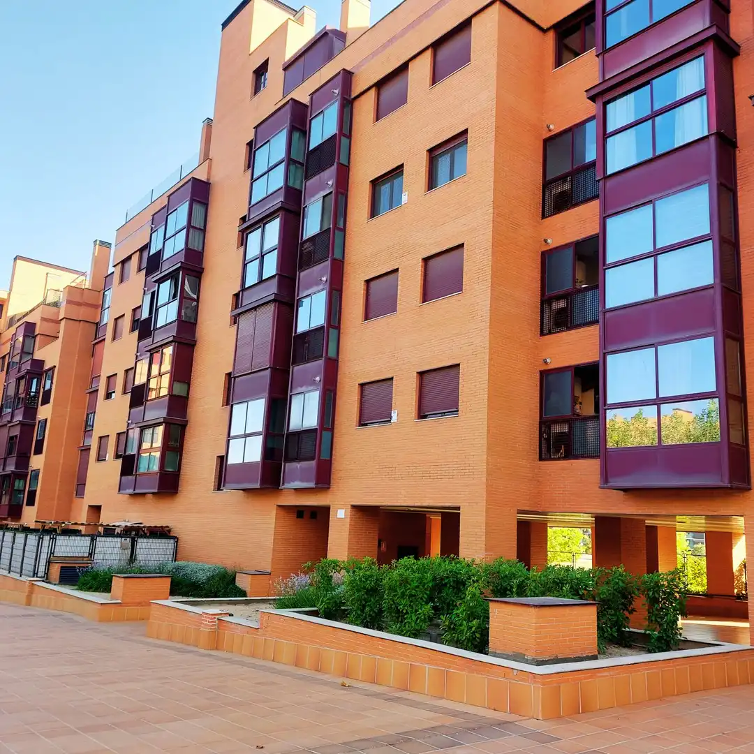 Exterior view of Flat for sale in Madrid  with Air Conditioner, Heating and Terrace