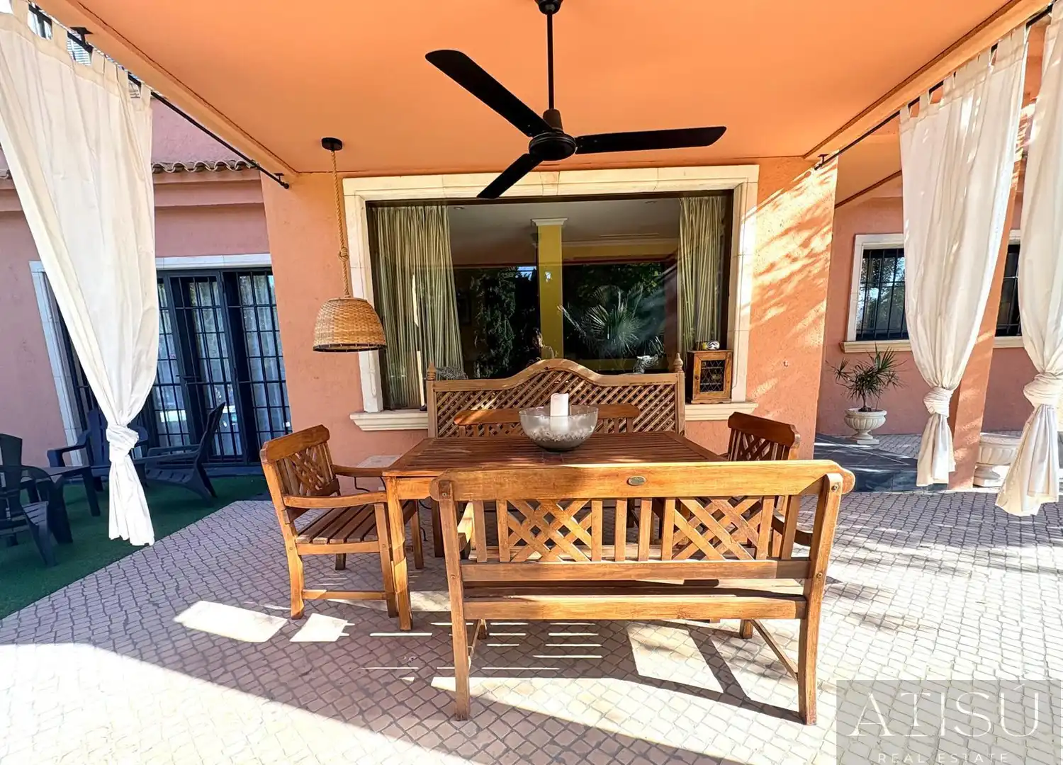 Terraza de Casa o chalet de alquiler en Benidorm con Aire acondicionado, Calefacción y Terraza
