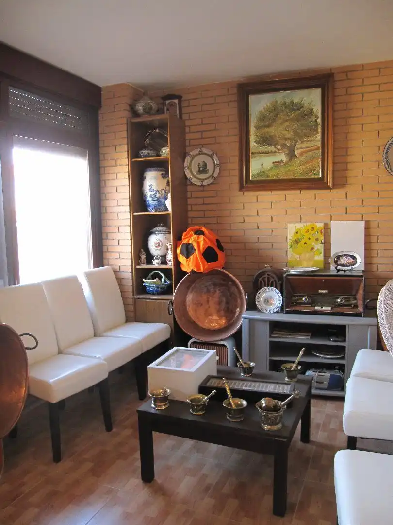 Sala d'estar de Casa o xalet en venda en Ciudad Real amb Aire condicionat, Terrassa i Forn