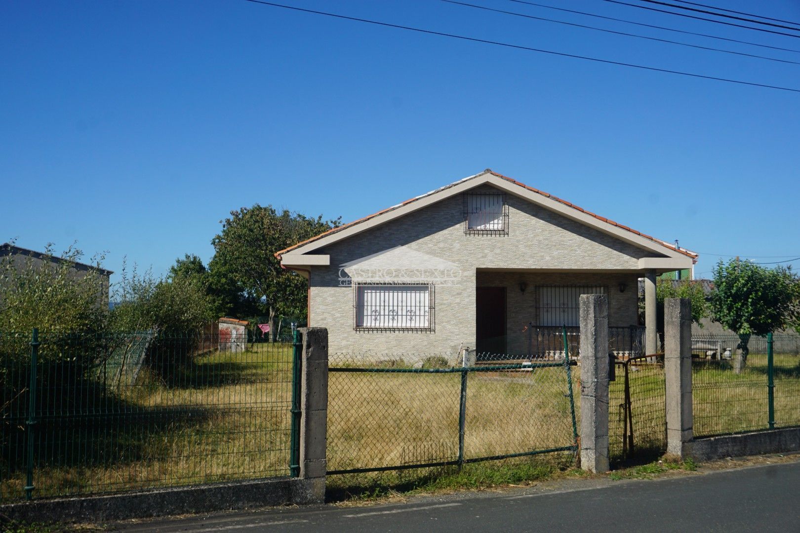 Exterior view of House or chalet for sale in Santiso  with Private garden