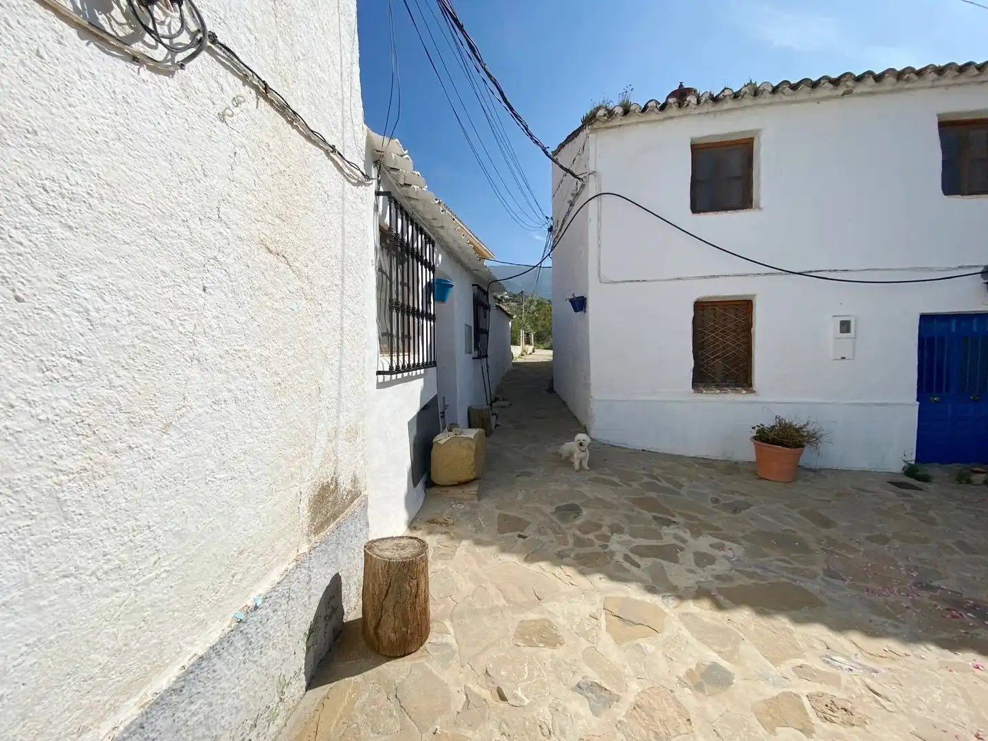 Vista exterior de Casa adosada en venta en Periana