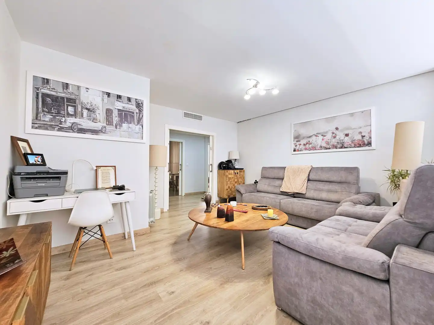 Living room of Flat for sale in Cartagena  with Parquet flooring