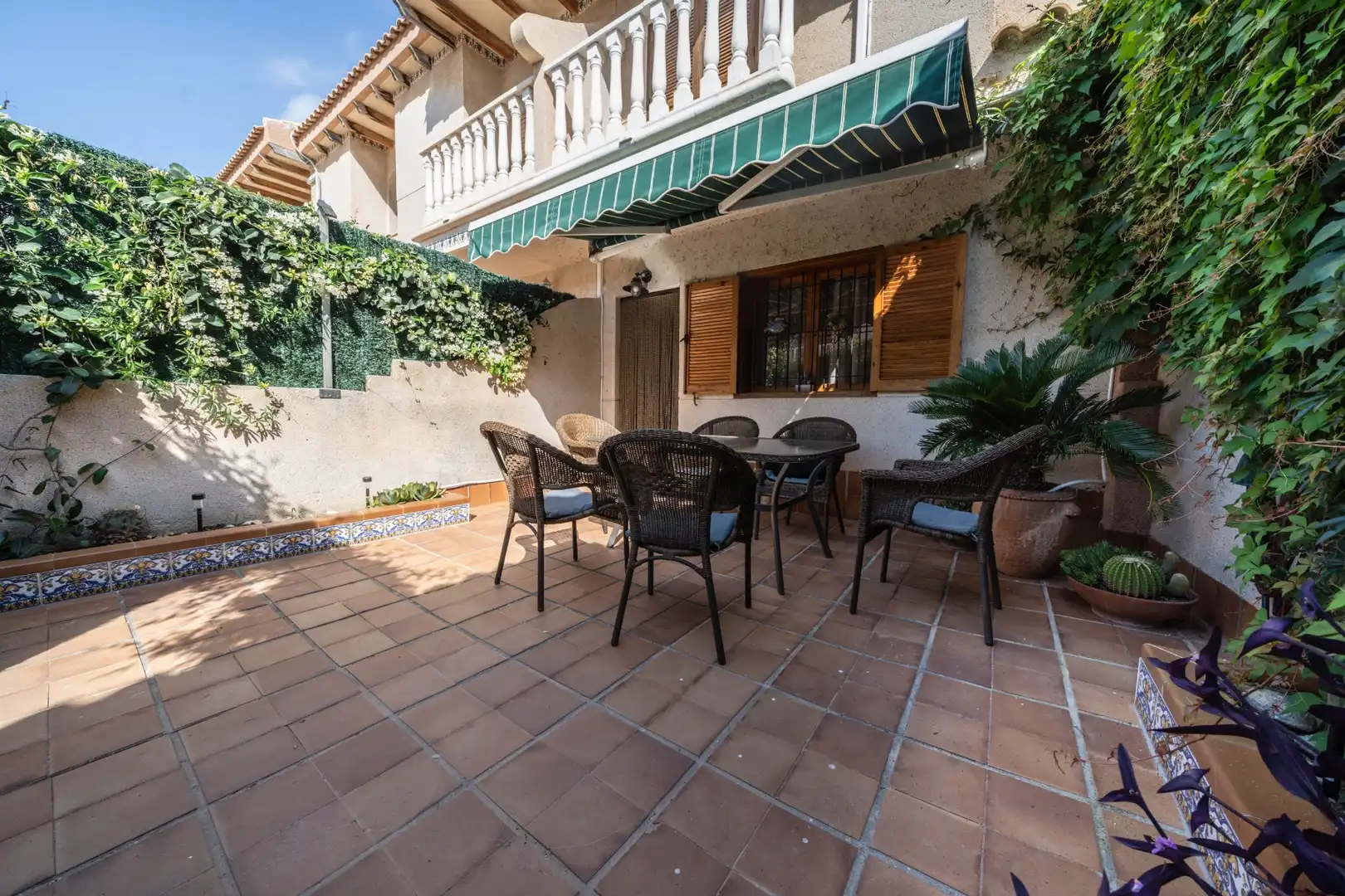 Terrace of Detached homes for rent in San Pedro del Pinatar  with Furnished, Oven and Washing machine