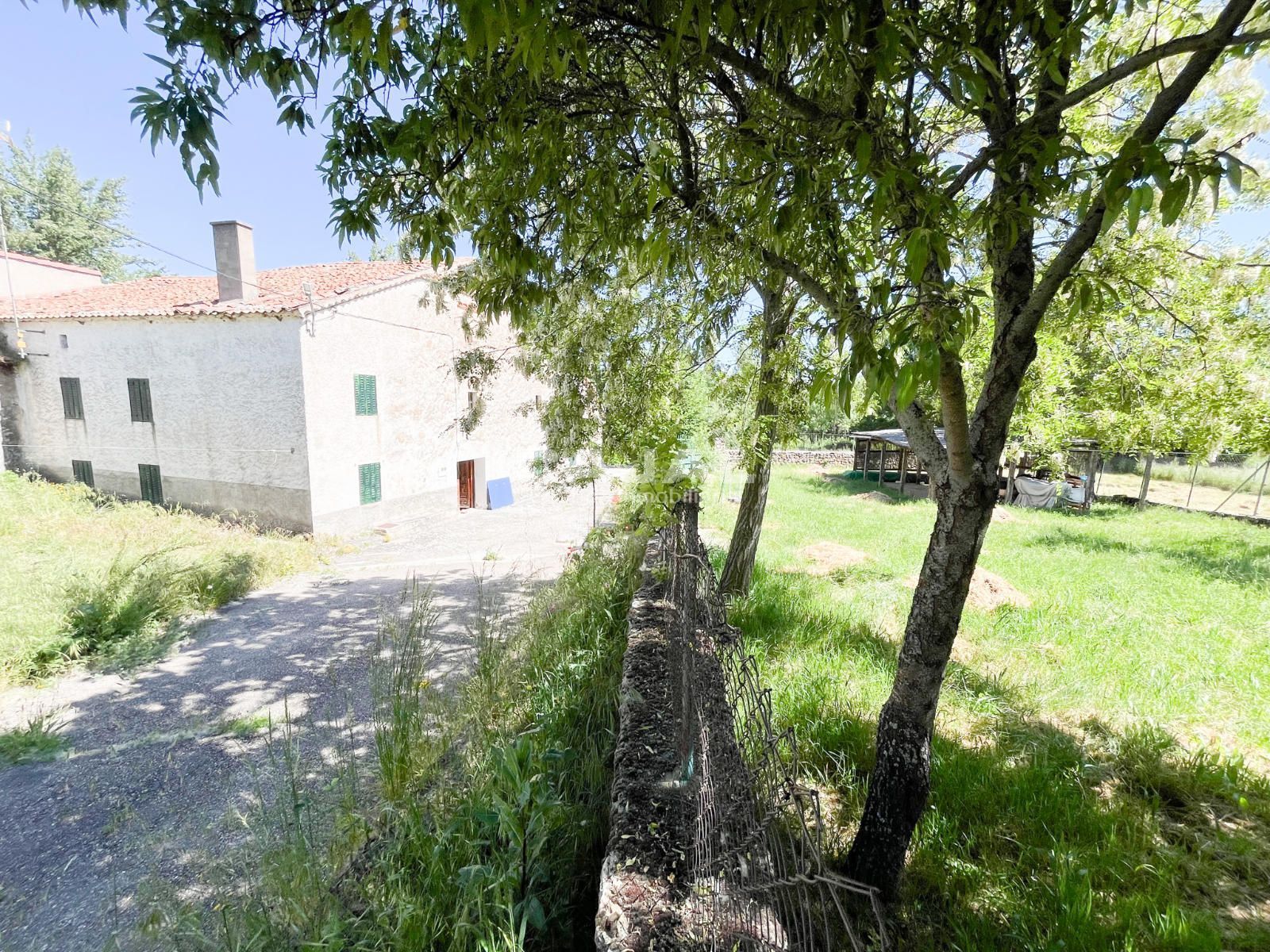 Exterior view of House or chalet for sale in Cerezo de Abajo  with Heating