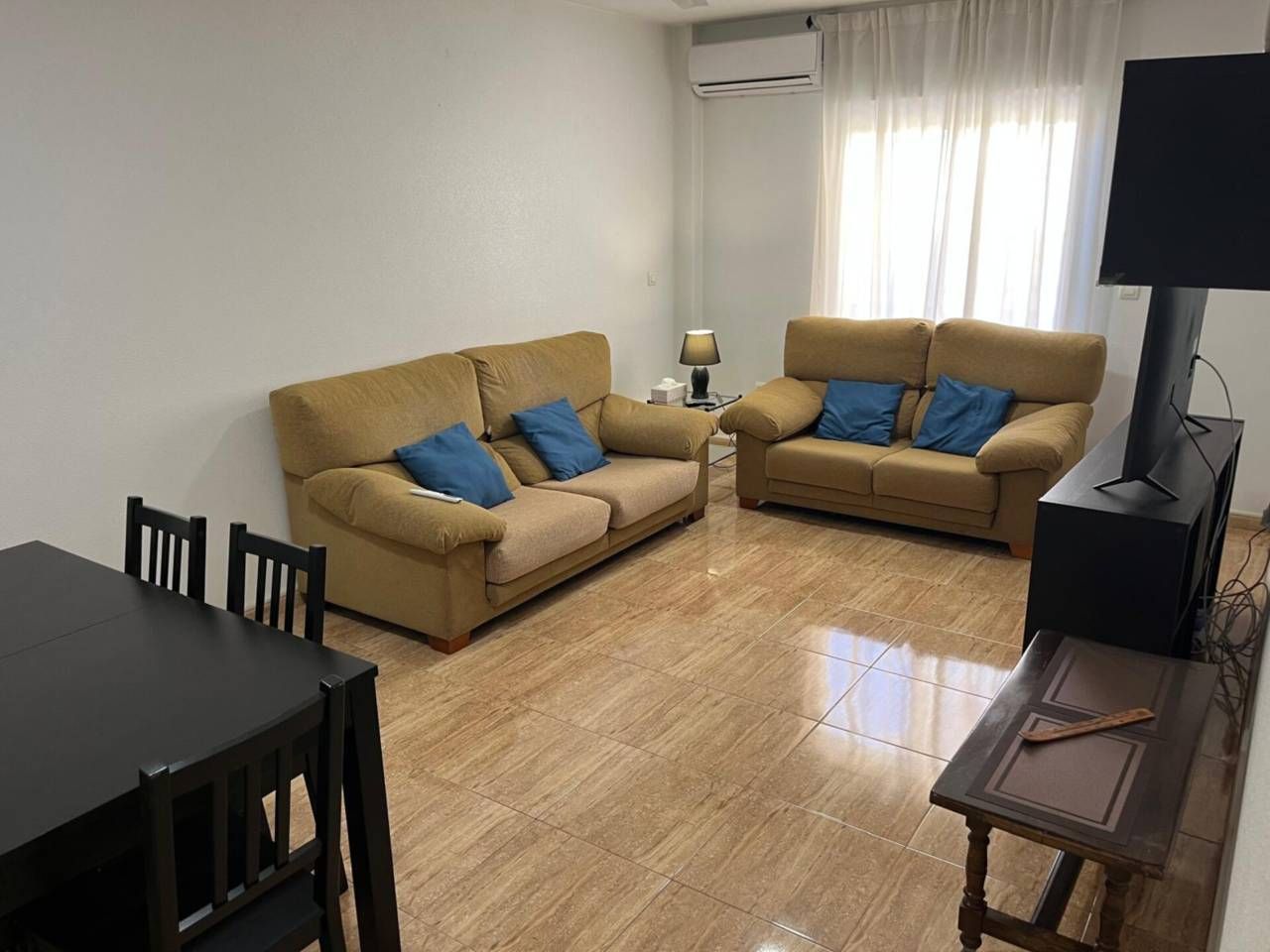 Sala de estar de Piso en venta en  Murcia Capital con Aire acondicionado, Terraza y Trastero