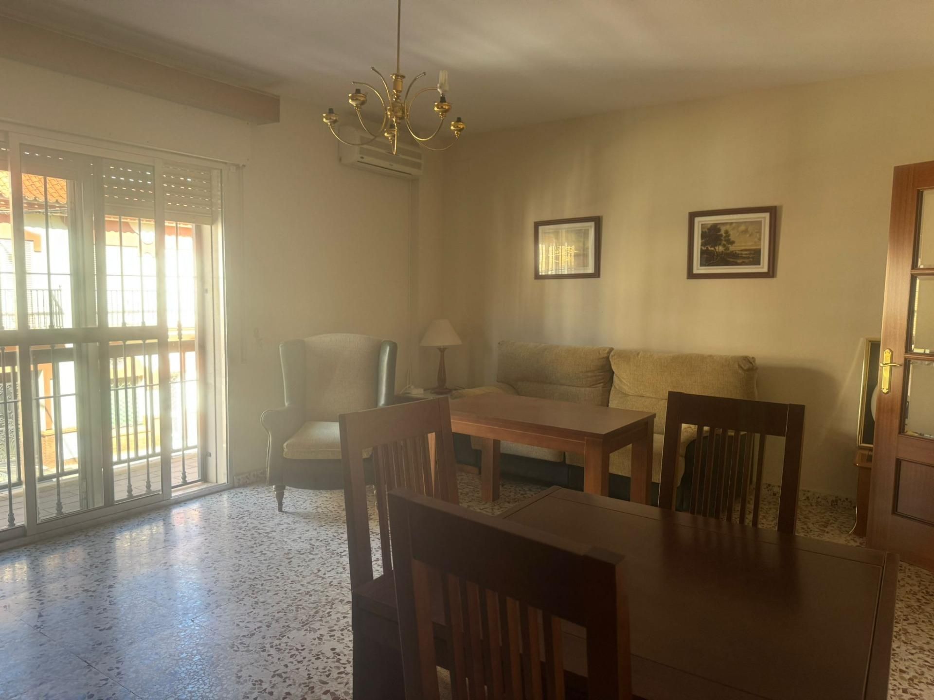 Living room of Flat for sale in La Rinconada  with Air Conditioner and Terrace