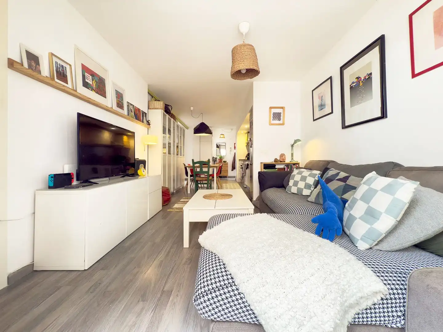 Wohnzimmer von Wohnung zum Verkauf in Vilafranca del Penedès mit Terrasse