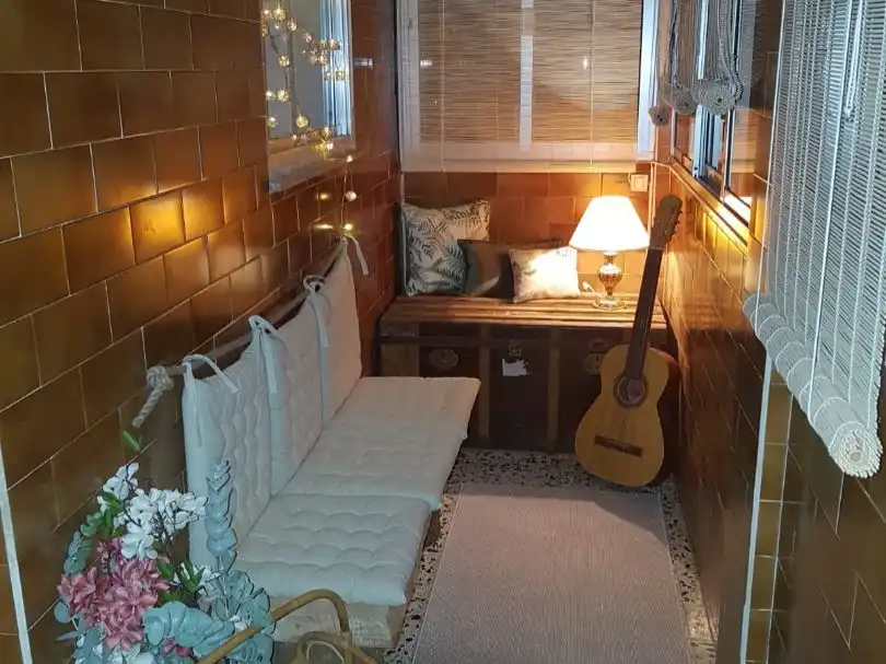 Terraza de Casa o chalet en venta en Sobrado (A Coruña) con Balcón