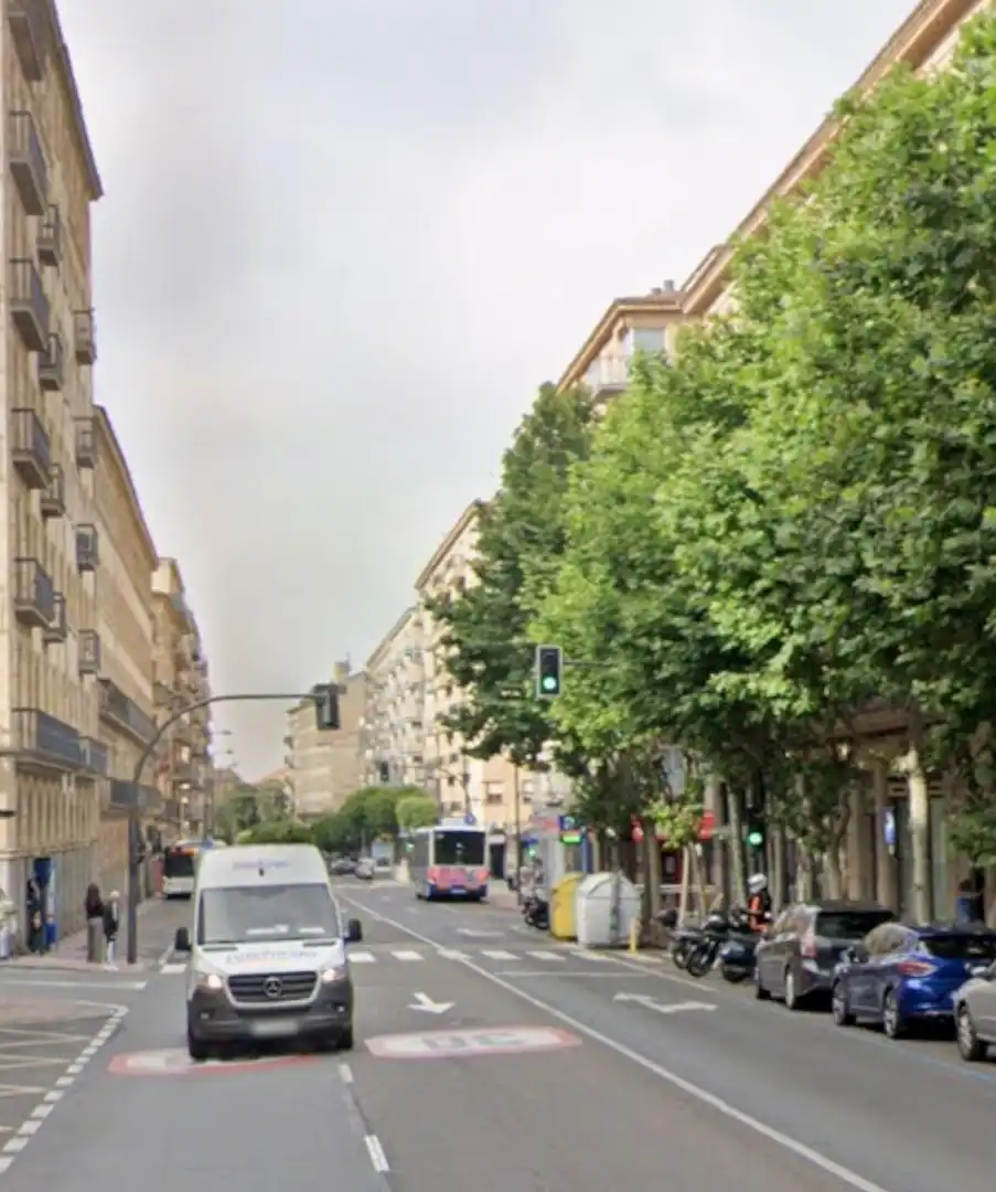 Exterior view of Flat for rent in Salamanca  with Heating, Furnished and Oven