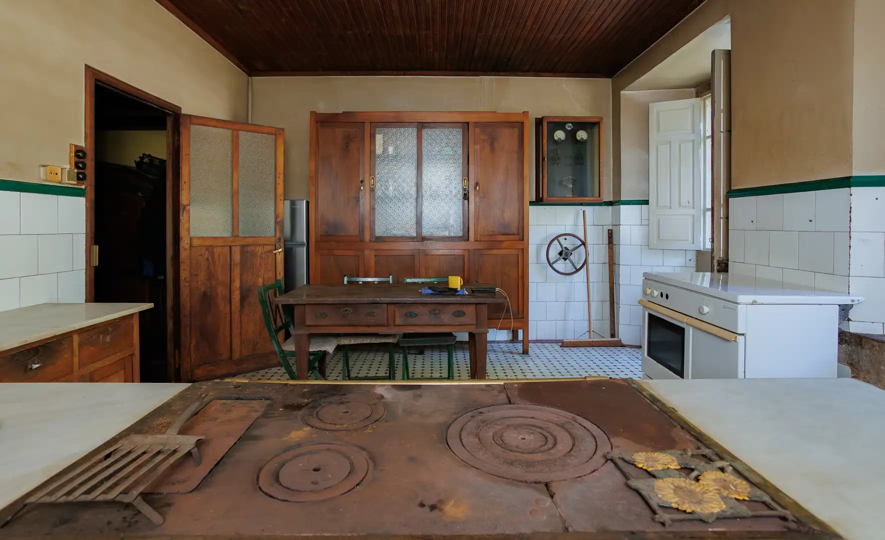 Cocina de Finca rústica en venta en A Fonsagrada  con Amueblado
