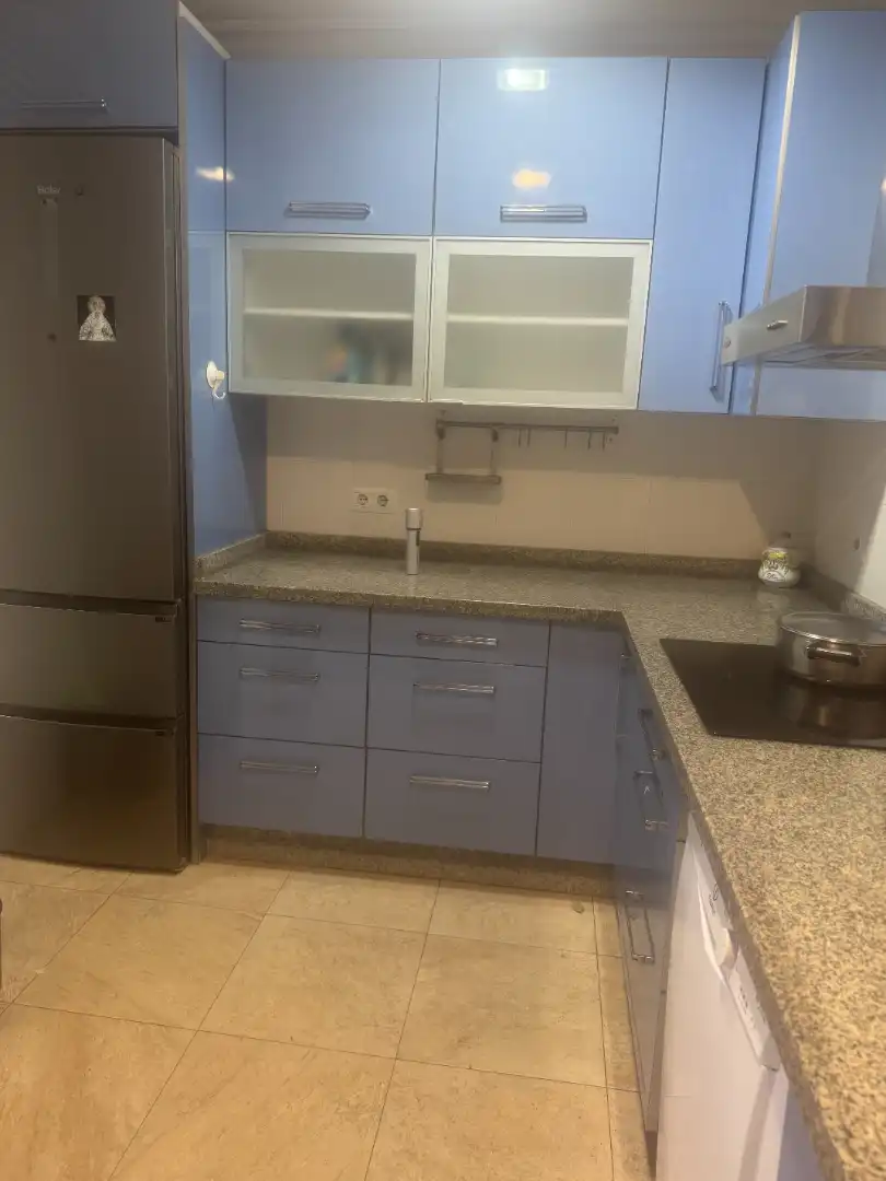 Kitchen of Flat for sale in Sevilla  with Air Conditioner, Terrace and Storage room