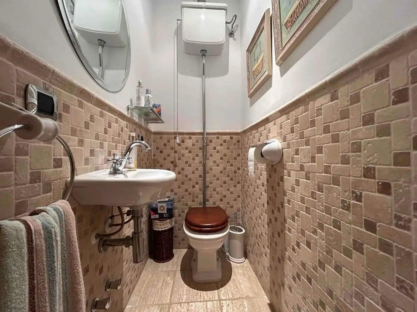 Baño de Casa o chalet en venta en Cuevas del Almanzora con Aire acondicionado, Calefacción y Jardín privado