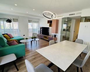 Sala d'estar de Pis de lloguer en  Valencia Capital amb Aire condicionat, Calefacció i Parquet