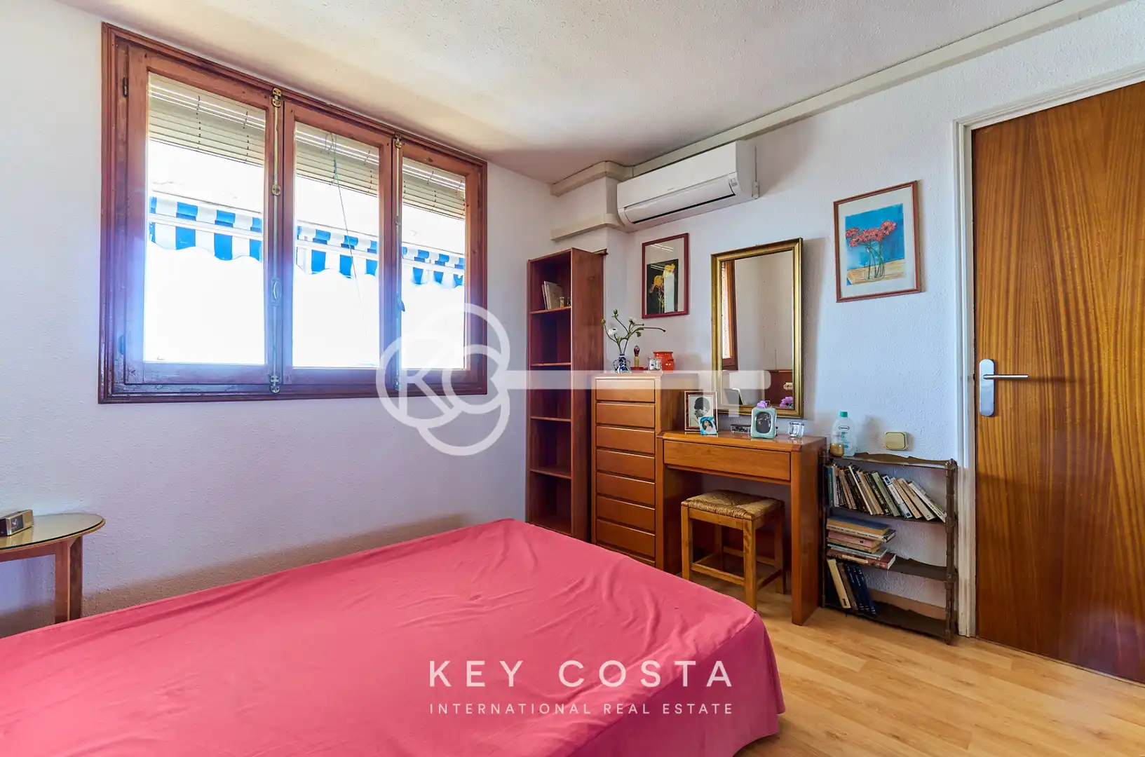 Bedroom of Flat for sale in Alicante / Alacant  with Air Conditioner, Terrace and Furnished