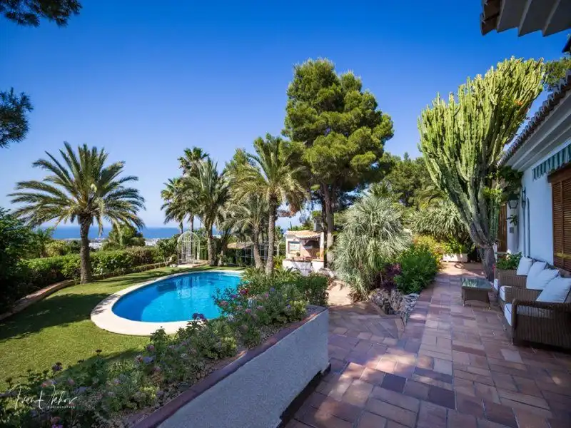 Jardín de Casa o chalet en venta en Dénia con Aire acondicionado, Calefacción y Trastero