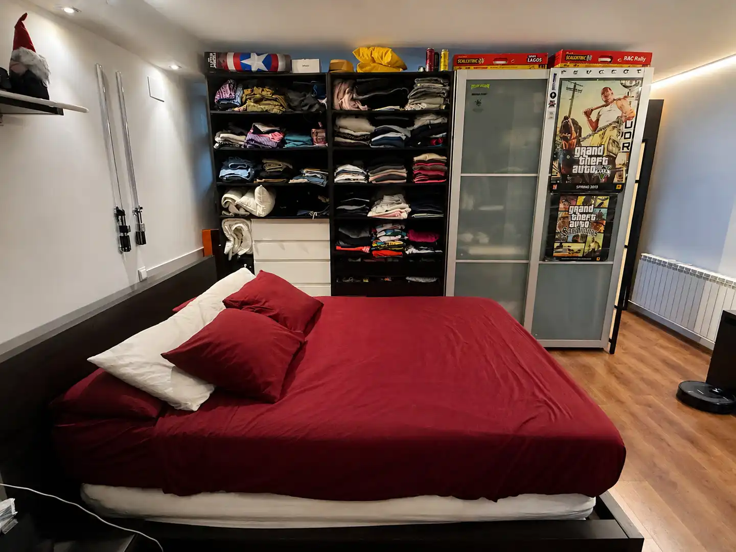 Schlafzimmer von Maisonette zum Verkauf in El Papiol mit Klimaanlage, Heizung und Parkett