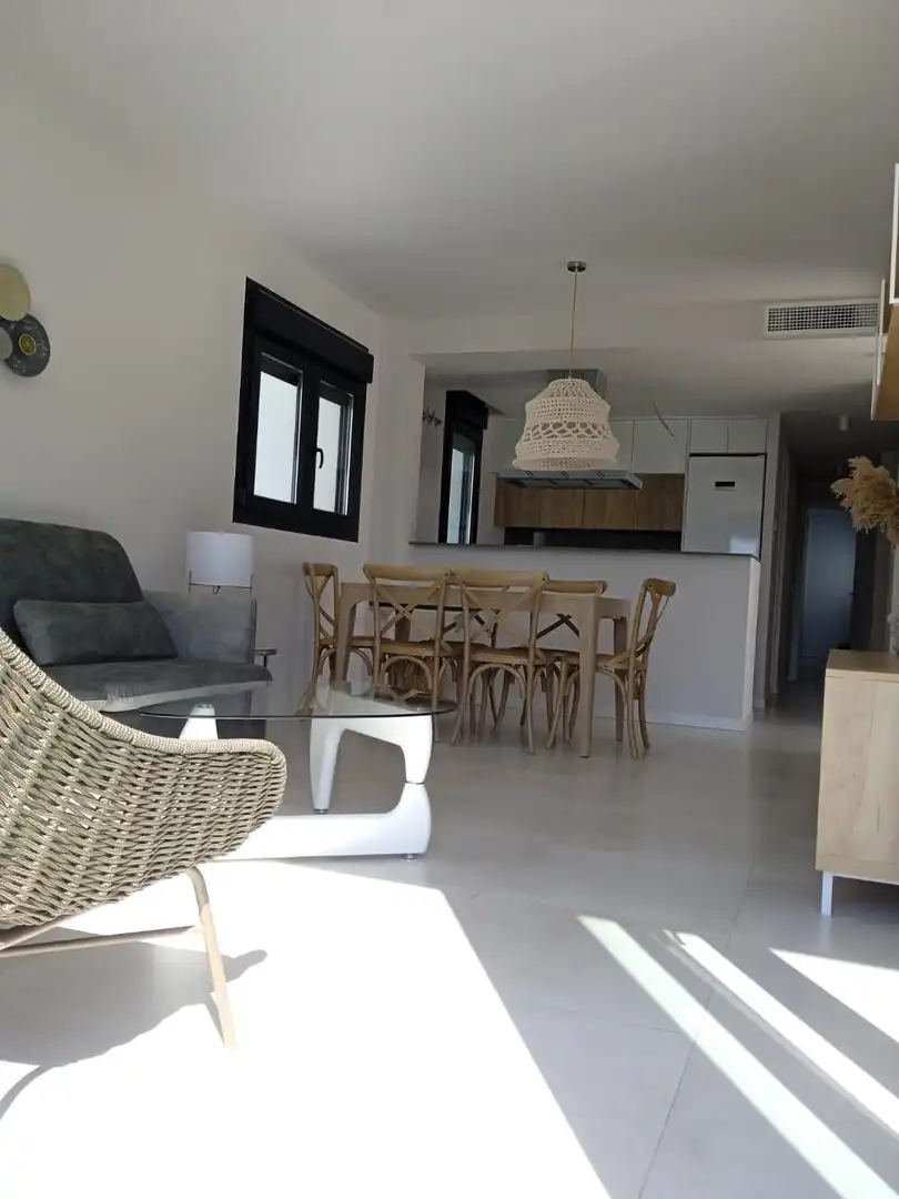 Menjador de Casa o xalet en venda en El Verger amb Aire condicionat, Jardí privat i Piscina