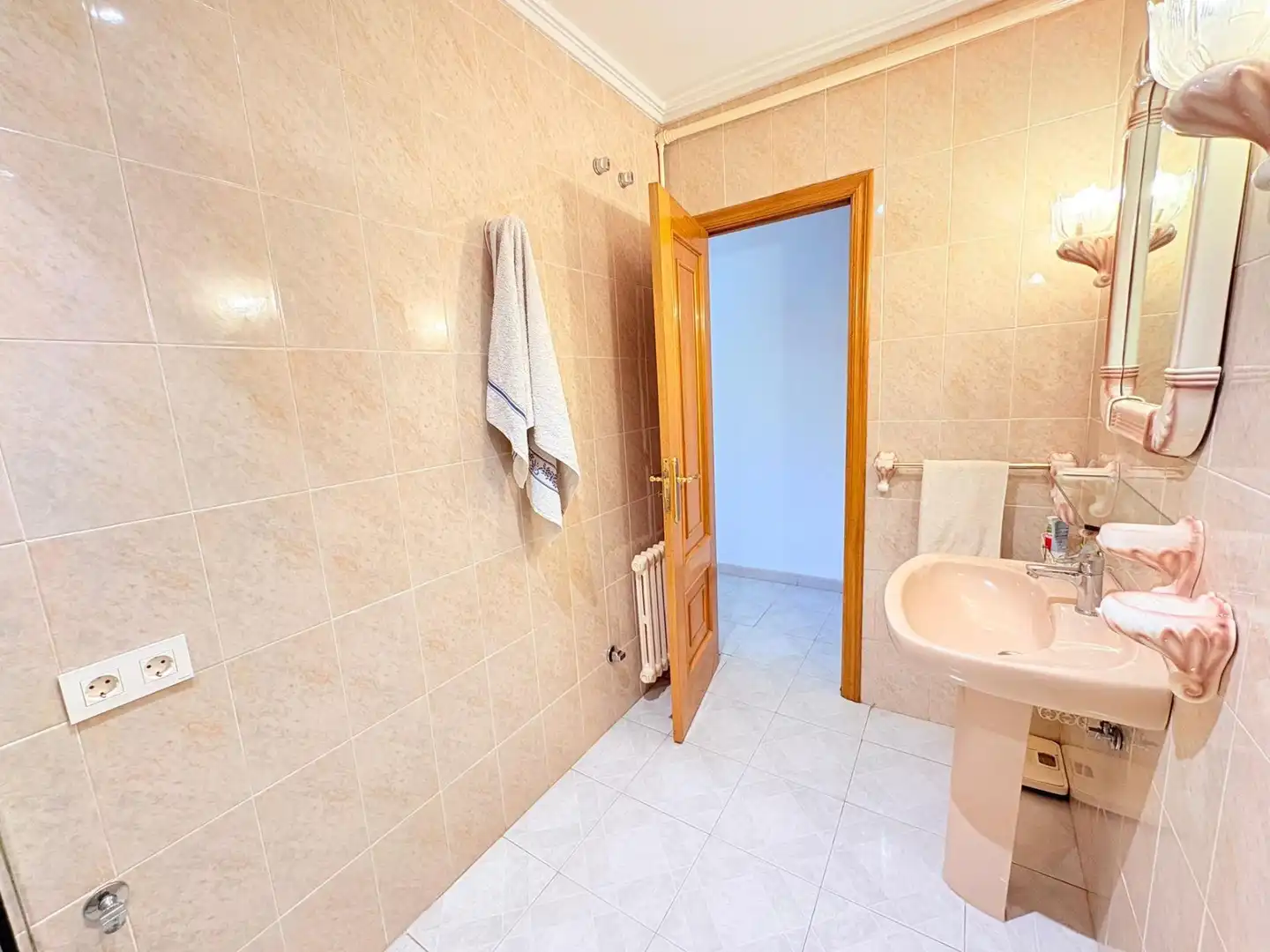 Badezimmer von Wohnung zum Verkauf in Ponferrada mit Terrasse und Möbliert