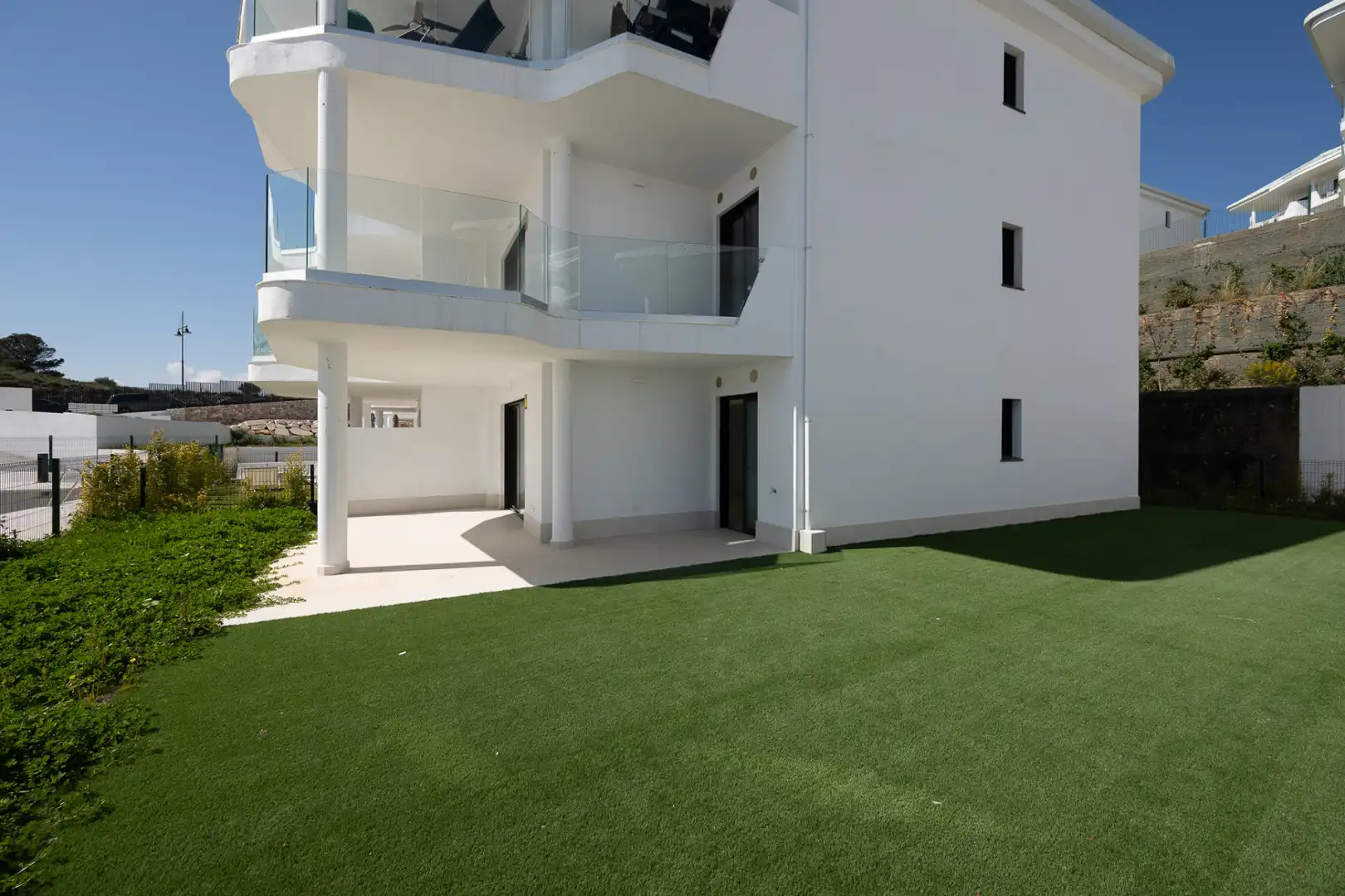 Terraza de Planta baja en venta en Fuengirola con Aire acondicionado, Jardín privado y Terraza